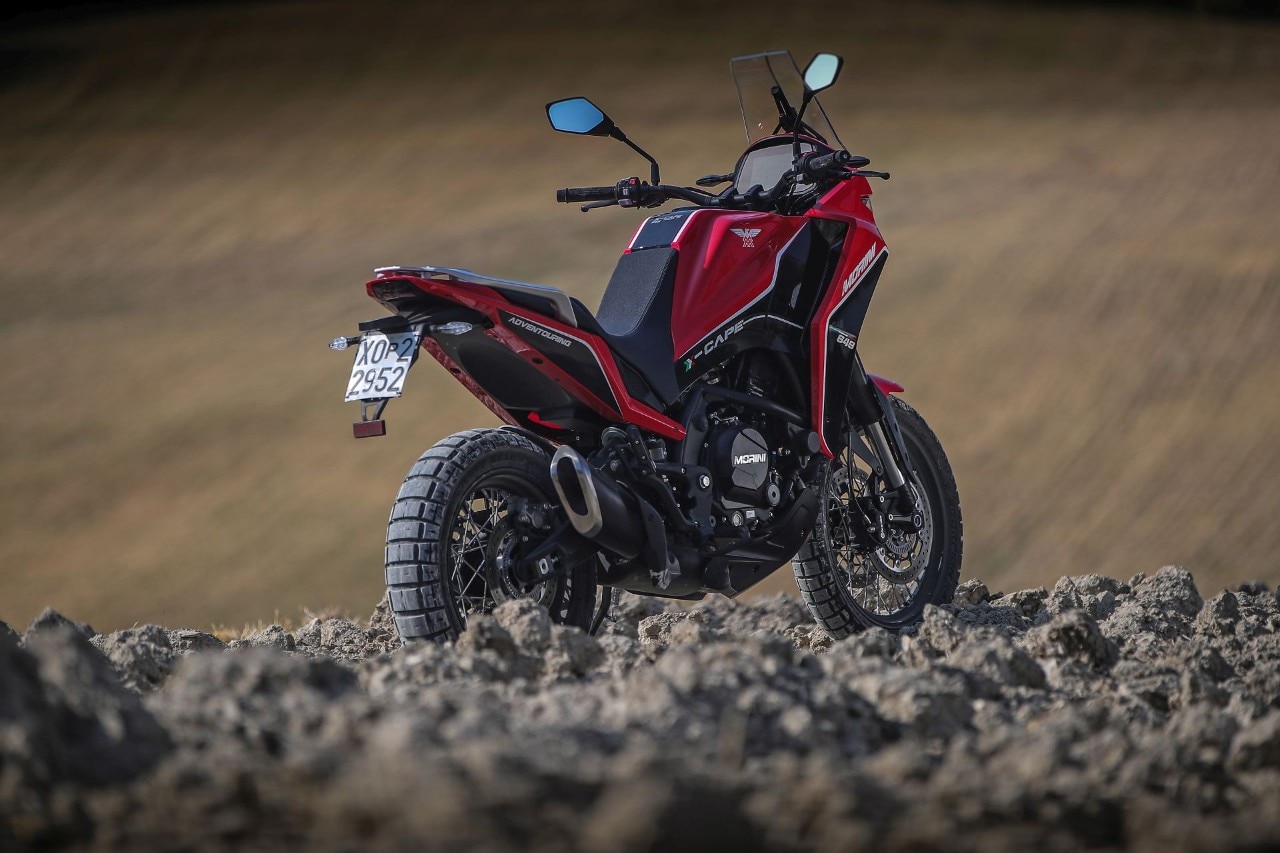 Moto Morini X-Cape: punto di FUGA